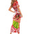 Hawaii Mele Kalikimaka Family Matching Short Sleeve Bodycon Dress and Hawaiian Shirt Santa Claus and Hula Dancing Merry Christmas LT9 - Polynesian Pride