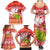 Hawaii Mele Kalikimaka Family Matching Summer Maxi Dress and Hawaiian Shirt Santa Claus and Hula Dancing Merry Christmas LT9 - Polynesian Pride