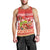 Hawaii Mele Kalikimaka Men Tank Top Santa Claus and Hula Dancing Merry Christmas LT9 - Polynesian Pride