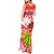 Hawaii Mele Kalikimaka Tank Maxi Dress Santa Claus and Hula Dancing Merry Christmas LT9 - Polynesian Pride