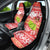 Personalised Hawaii Mele Kalikimaka Car Seat Cover Santa Claus and Hula Dancing Merry Christmas LT9 - Polynesian Pride