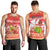 Personalised Hawaii Mele Kalikimaka Men Tank Top Santa Claus and Hula Dancing Merry Christmas LT9 - Polynesian Pride