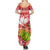 Personalised Hawaii Mele Kalikimaka Summer Maxi Dress Santa Claus and Hula Dancing Merry Christmas LT9 - Polynesian Pride