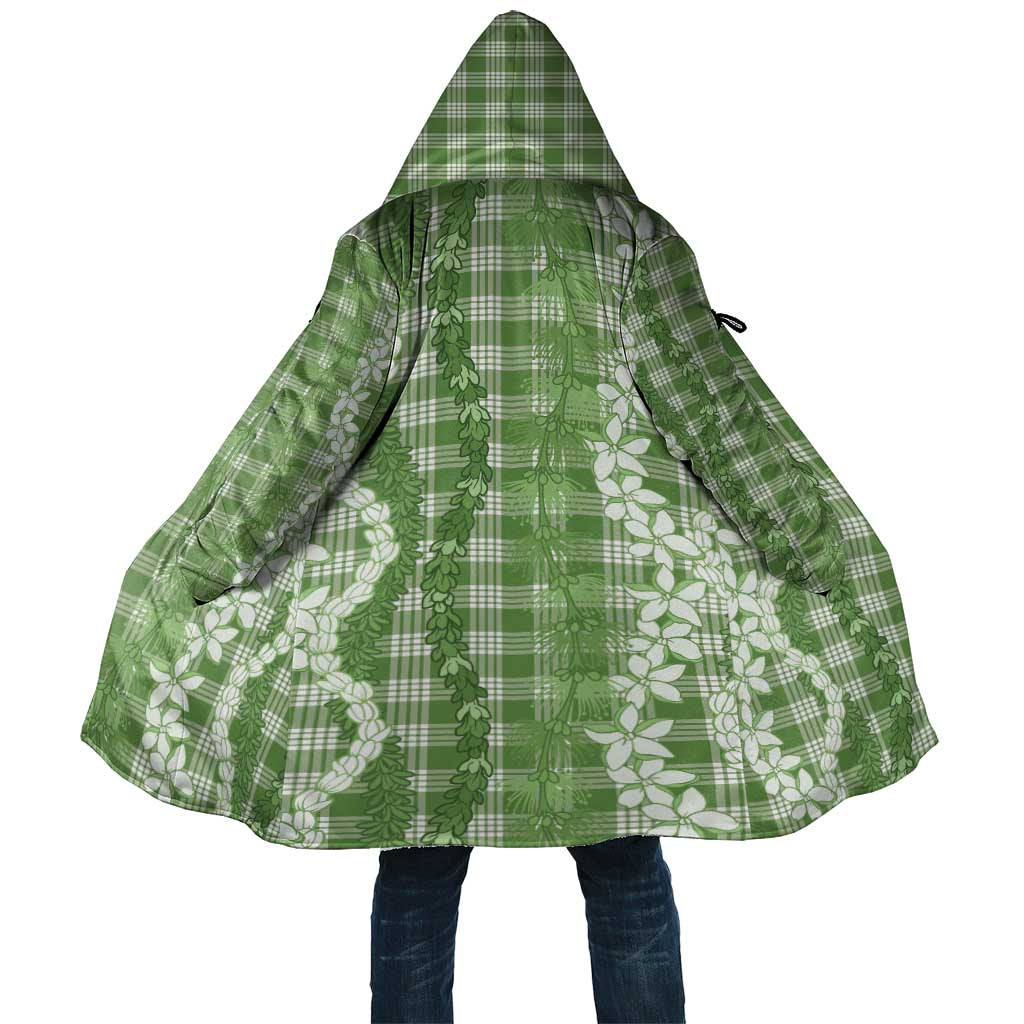 Hawaiian Ohia Lehua Lei Cloak Plaid Palaka Omaomao Pattern - Polynesian Pride