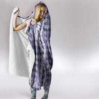 Hawaiian Ohia Lehua Lei Hooded Blanket Plaid Palaka Uliuli hohonu Pattern LT9 - Polynesian Pride