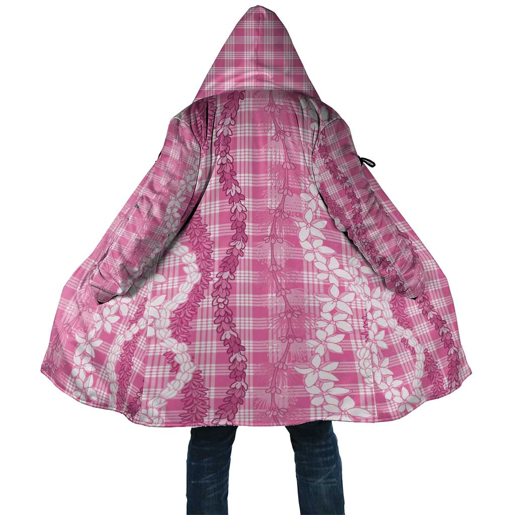 Hawaiian Ohia Lehua Lei Cloak Plaid Palaka Akala Pattern - Polynesian Pride