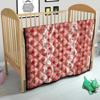 Hawaiian Ohia Lehua Lei Quilt Plaid Palaka Ulaula Pattern - Polynesian Pride