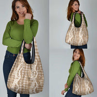Hawaiian Ohia Lehua Lei Grocery Bag Plaid Palaka Kalaihaahaa Pattern LT9 - Polynesian Pride