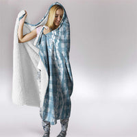 Hawaiian Ohia Lehua Lei Hooded Blanket Plaid Palaka Uliuli Omaomao Pattern LT9 - Polynesian Pride