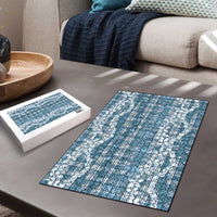 Hawaiian Ohia Lehua Lei Puzzle Plaid Palaka Uliuli Omaomao Pattern LT9 - Polynesian Pride