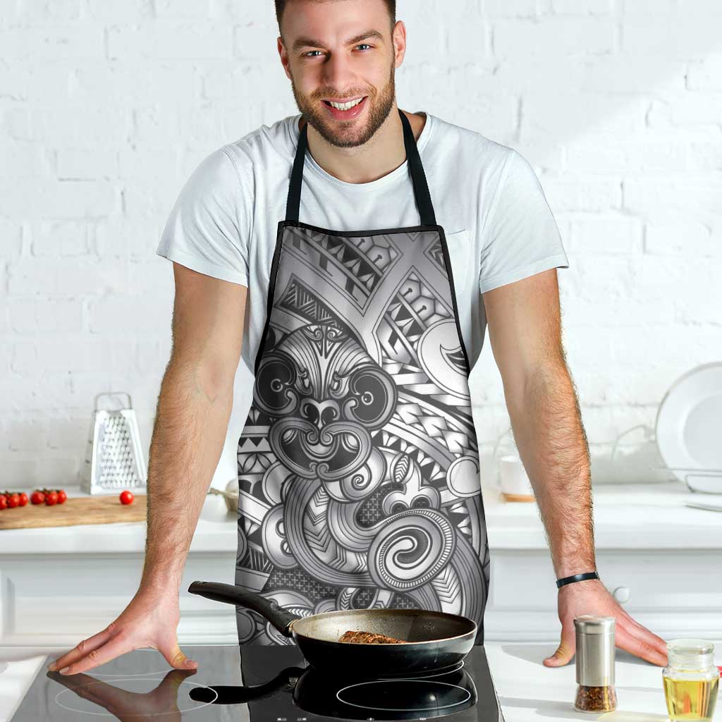 Aotearoa Maori Hei Tiki Apron Kiwikiwi Kowhaiwhai Puhoro Motif LT9 - Polynesian Pride