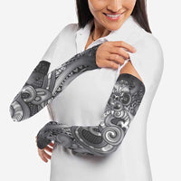 Aotearoa Maori Hei Tiki Arm Sleeves Kiwikiwi Kowhaiwhai Puhoro Motif LT9 - Polynesian Pride