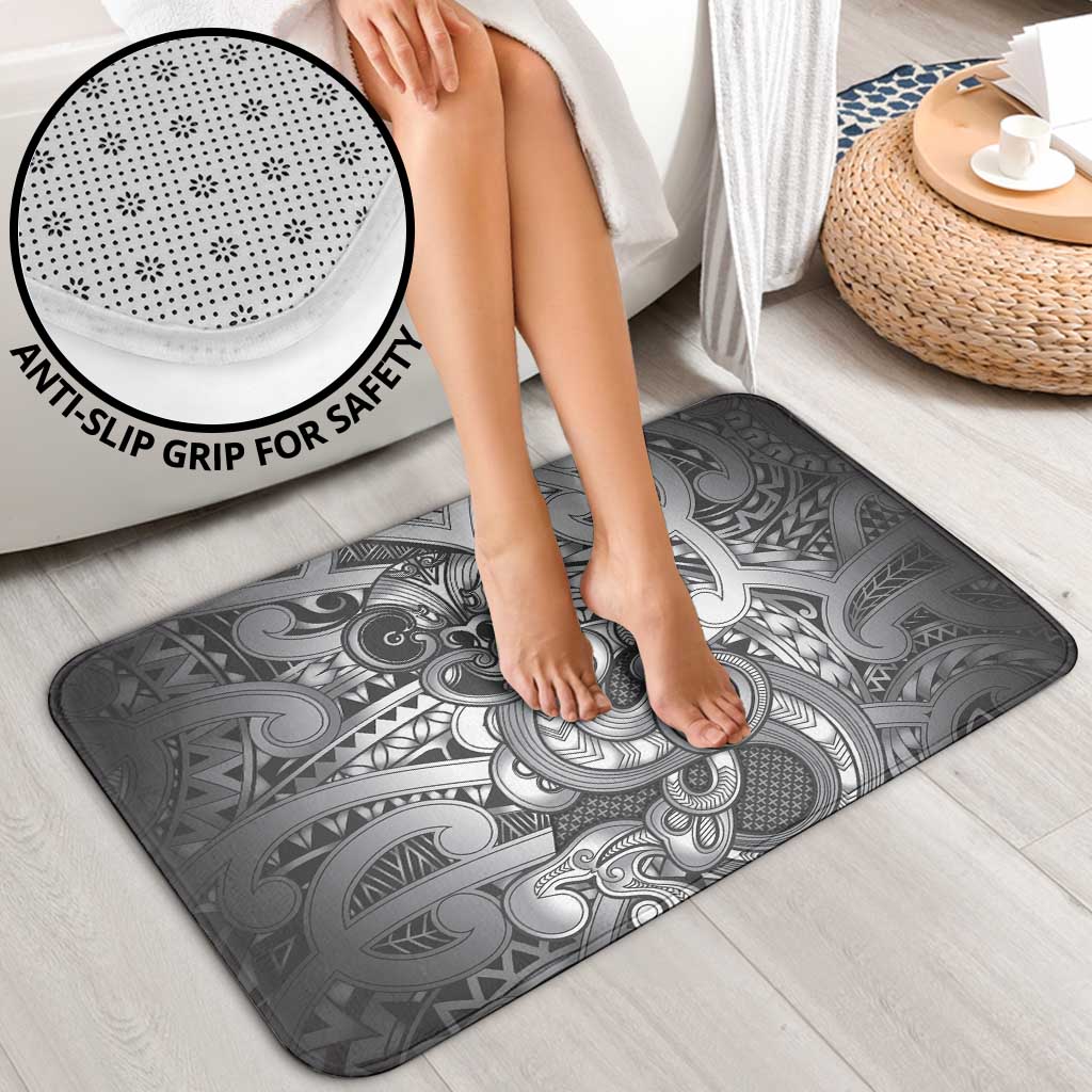 Aotearoa Maori Hei Tiki Bathroom Set Kiwikiwi Kowhaiwhai Puhoro Motif LT9 - Polynesian Pride