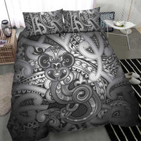 Aotearoa Maori Hei Tiki Bedding Set Kiwikiwi Kowhaiwhai Puhoro Motif LT9 - Polynesian Pride