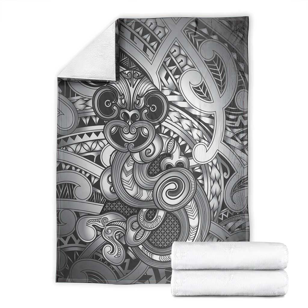 Aotearoa Maori Hei Tiki Blanket Kiwikiwi Kowhaiwhai Puhoro Motif LT9 - Polynesian Pride