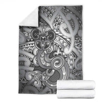 Aotearoa Maori Hei Tiki Blanket Kiwikiwi Kowhaiwhai Puhoro Motif LT9 - Polynesian Pride