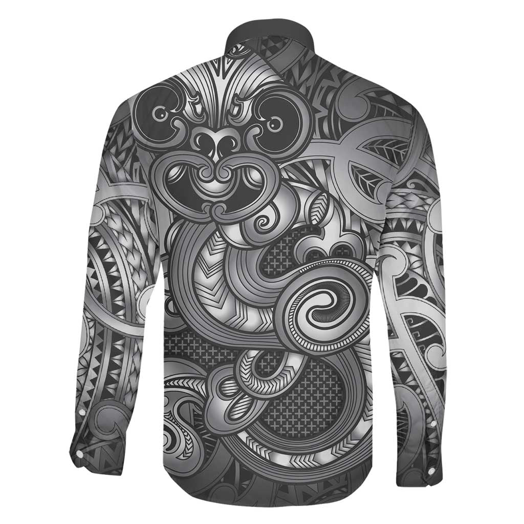 Aotearoa Maori Hei Tiki Family Matching Tank Maxi Dress and Hawaiian Shirt Kiwikiwi Kowhaiwhai Puhoro Motif