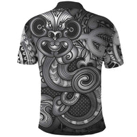 Aotearoa Maori Hei Tiki Polo Shirt Kiwikiwi Kowhaiwhai Puhoro Motif