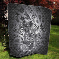Aotearoa Maori Hei Tiki Quilt Kiwikiwi Kowhaiwhai Puhoro Motif LT9 - Polynesian Pride