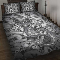 Aotearoa Maori Hei Tiki Quilt Bed Set Kiwikiwi Kowhaiwhai Puhoro Motif