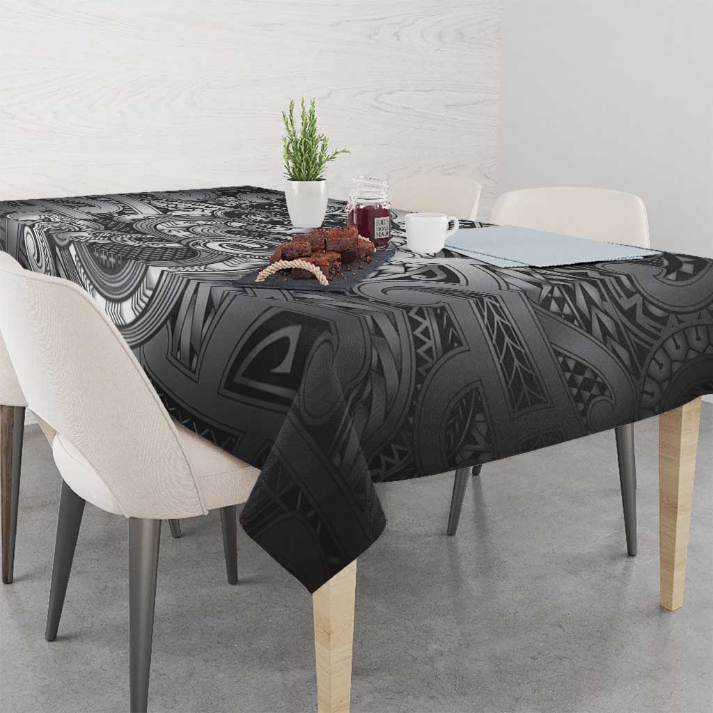 Aotearoa Maori Hei Tiki Tablecloth Kiwikiwi Kowhaiwhai Puhoro Motif