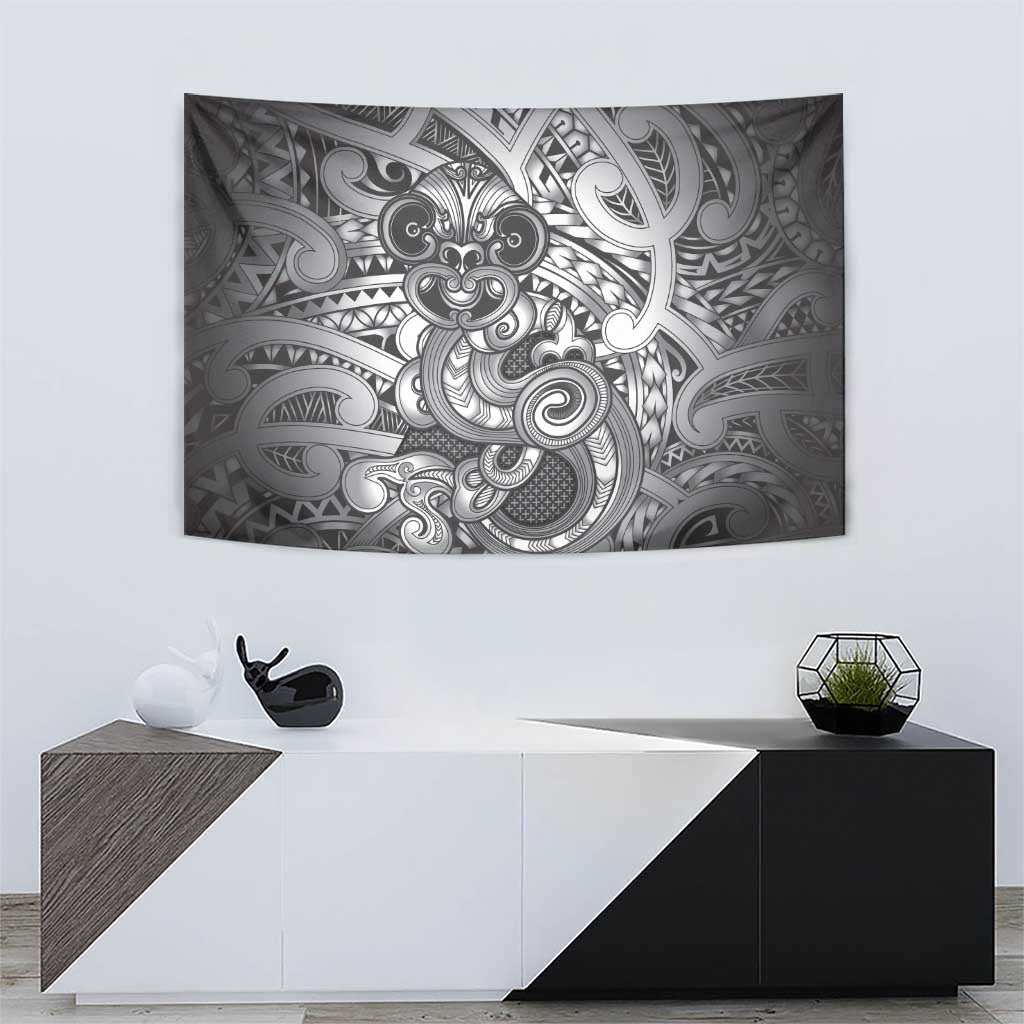 Aotearoa Maori Hei Tiki Tapestry Kiwikiwi Kowhaiwhai Puhoro Motif LT9 - Polynesian Pride