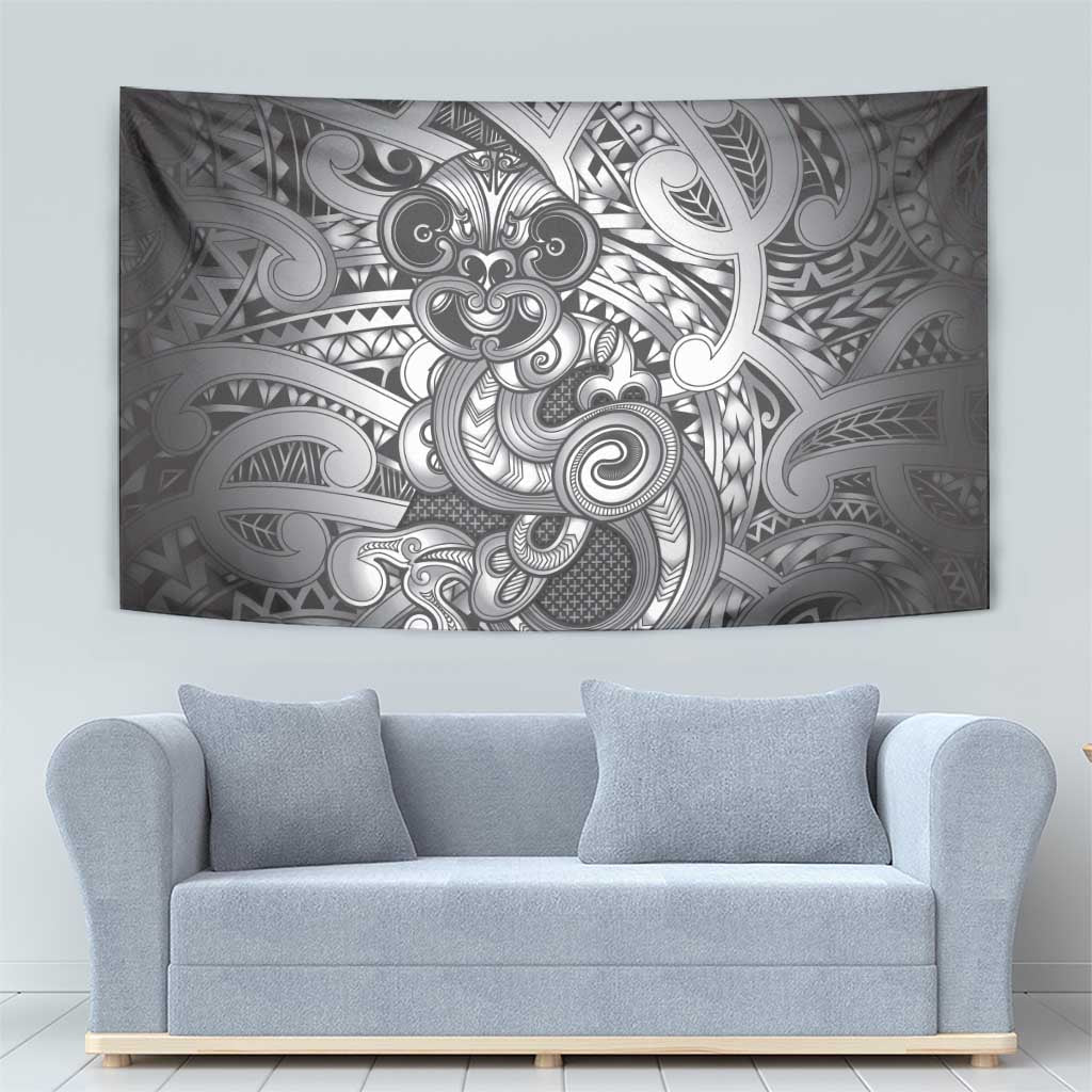Aotearoa Maori Hei Tiki Tapestry Kiwikiwi Kowhaiwhai Puhoro Motif LT9 - Polynesian Pride