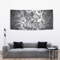 Aotearoa Maori Hei Tiki Tapestry Kiwikiwi Kowhaiwhai Puhoro Motif LT9 - Polynesian Pride