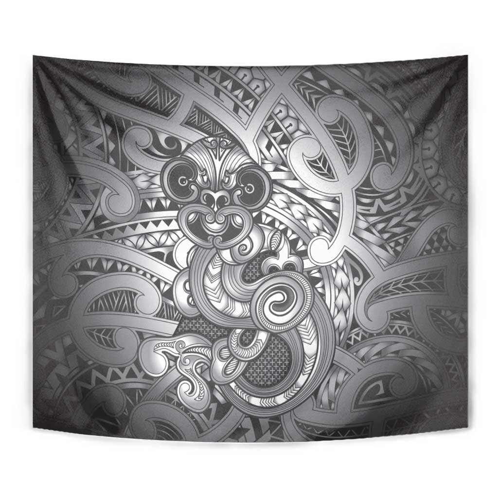 Aotearoa Maori Hei Tiki Tapestry Kiwikiwi Kowhaiwhai Puhoro Motif LT9 - Polynesian Pride