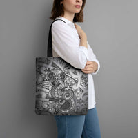 Aotearoa Maori Hei Tiki Tote Bag Kiwikiwi Kowhaiwhai Puhoro Motif LT9 - Polynesian Pride