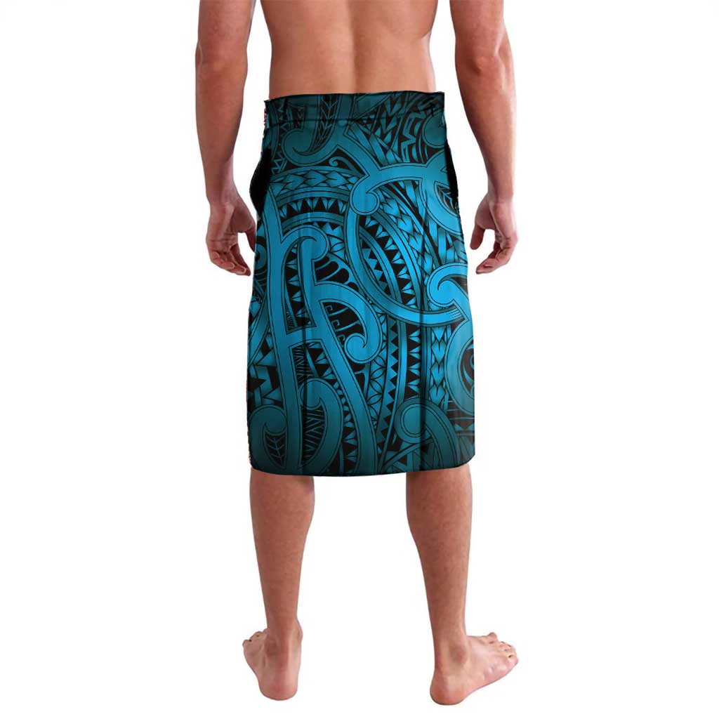 Aotearoa Maori Hei Tiki Lavalava Kikorangi Kowhaiwhai Puhoro Motif LT9 - Polynesian Pride