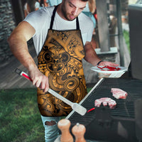 Aotearoa Maori Hei Tiki Apron Koura Kowhaiwhai Puhoro Motif LT9 - Polynesian Pride
