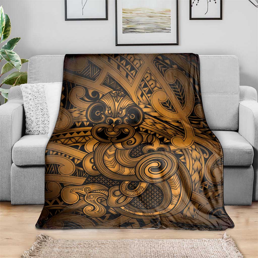 Aotearoa Maori Hei Tiki Blanket Koura Kowhaiwhai Puhoro Motif LT9 - Polynesian Pride