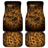 Aotearoa Maori Hei Tiki Car Mats Koura Kowhaiwhai Puhoro Motif LT9 - Polynesian Pride