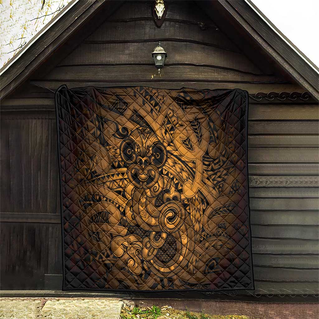 Aotearoa Maori Hei Tiki Quilt Koura Kowhaiwhai Puhoro Motif LT9 - Polynesian Pride