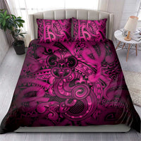 Aotearoa Maori Hei Tiki Bedding Set Mawhero Kowhaiwhai Puhoro Motif LT9 - Polynesian Pride
