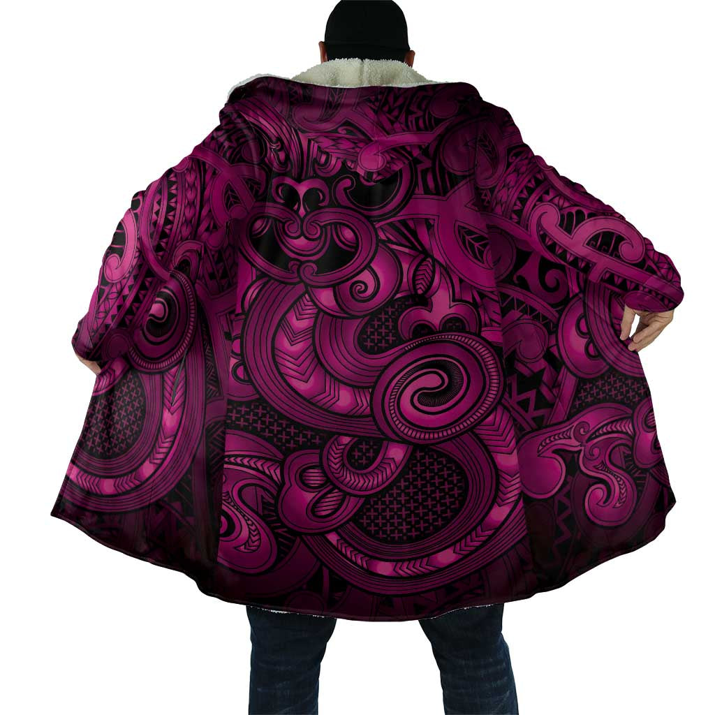Aotearoa Maori Hei Tiki Cloak Mawhero Kowhaiwhai Puhoro Motif LT9 - Polynesian Pride