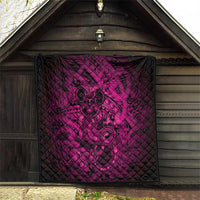 Aotearoa Maori Hei Tiki Quilt Mawhero Kowhaiwhai Puhoro Motif