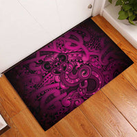 Aotearoa Maori Hei Tiki Rubber Doormat Mawhero Kowhaiwhai Puhoro Motif