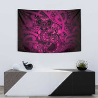 Aotearoa Maori Hei Tiki Tapestry Mawhero Kowhaiwhai Puhoro Motif LT9 - Polynesian Pride