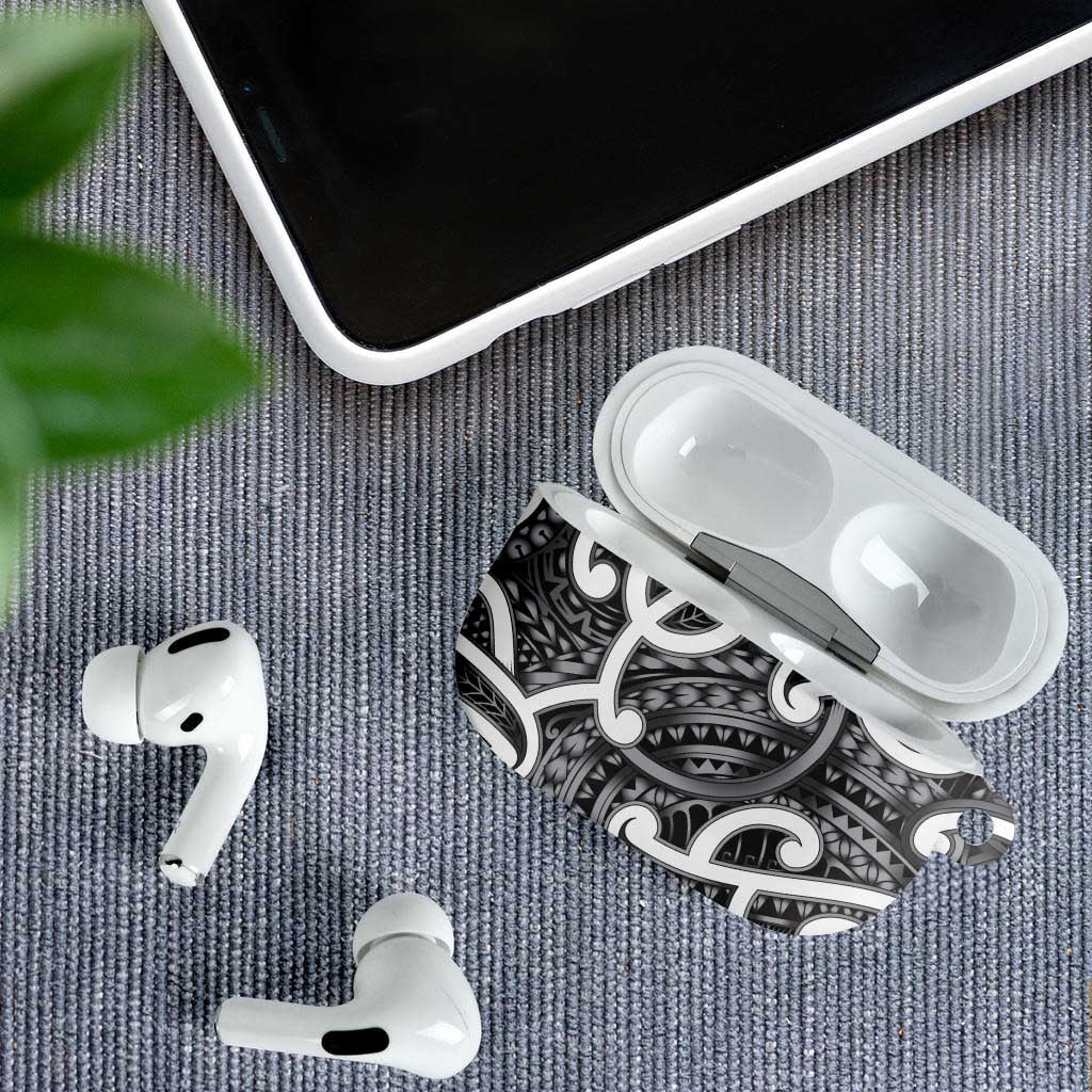 Aotearoa Maori Kowhaiwhai AirPods Case Kiwikiwi Puhoro and Patiki LT9 - Polynesian Pride