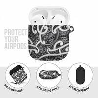 Aotearoa Maori Kowhaiwhai AirPods Case Kiwikiwi Puhoro and Patiki LT9 - Polynesian Pride