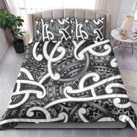 Aotearoa Maori Kowhaiwhai Bedding Set Kiwikiwi Puhoro and Patiki LT9 - Polynesian Pride
