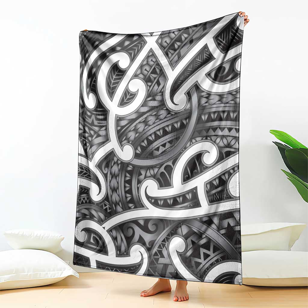 Aotearoa Maori Kowhaiwhai Blanket Kiwikiwi Puhoro and Patiki LT9 - Polynesian Pride