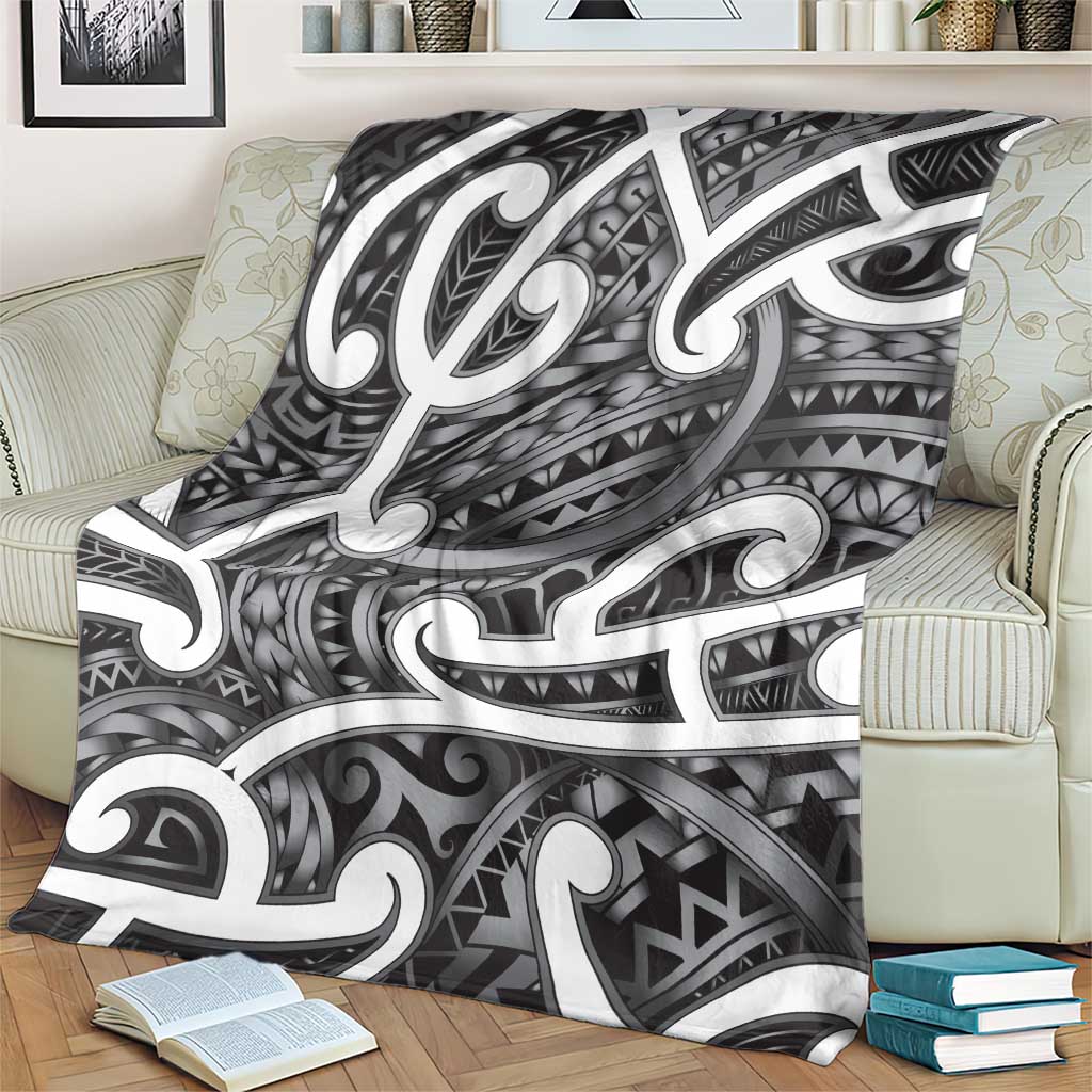 Aotearoa Maori Kowhaiwhai Blanket Kiwikiwi Puhoro and Patiki LT9 - Polynesian Pride