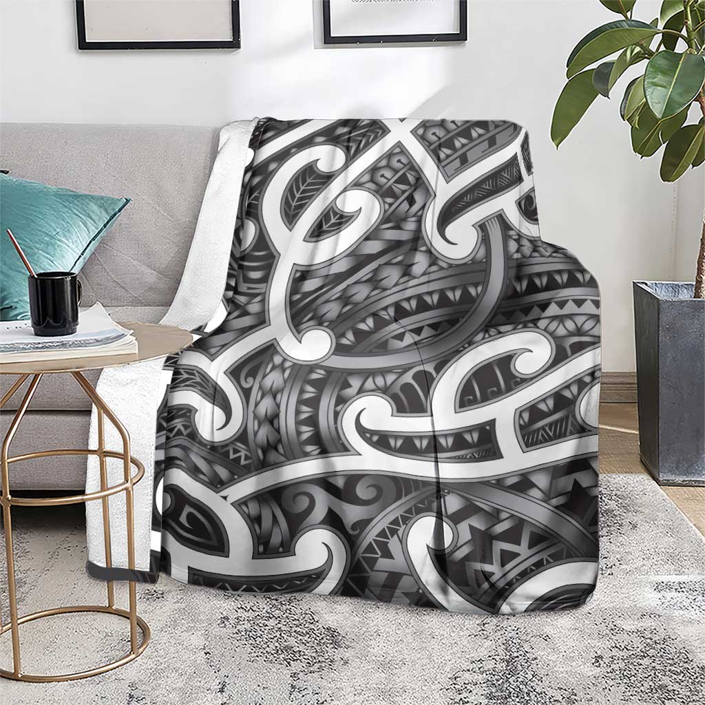 Aotearoa Maori Kowhaiwhai Blanket Kiwikiwi Puhoro and Patiki LT9 - Polynesian Pride