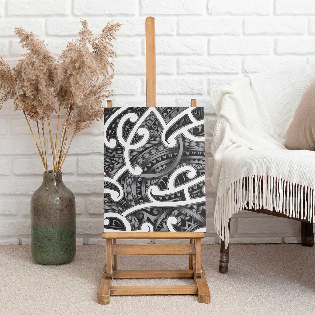 Aotearoa Maori Kowhaiwhai Canvas Wall Art Kiwikiwi Puhoro and Patiki LT9 - Polynesian Pride