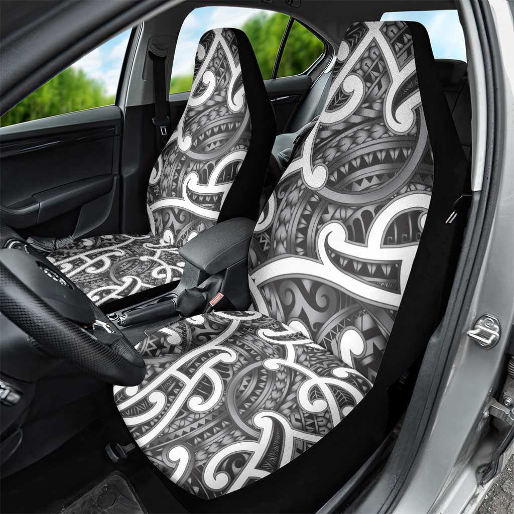 Aotearoa Maori Kowhaiwhai Car Seat Cover Kiwikiwi Puhoro and Patiki LT9 - Polynesian Pride