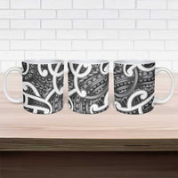 Aotearoa Maori Kowhaiwhai Ceramic Mug Kiwikiwi Puhoro and Patiki LT9 - Polynesian Pride