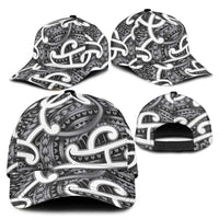 Aotearoa Maori Kowhaiwhai Classic Cap Kiwikiwi Puhoro and Patiki LT9 - Polynesian Pride